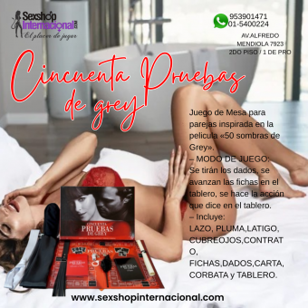 CICUENTA PRUEBAS DR GREY TIENDA SEXSHOP