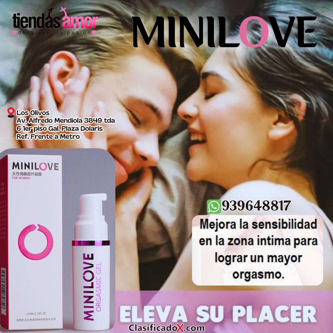 Gel Orgasmico Estimulante Femenino Clitorial Minilove