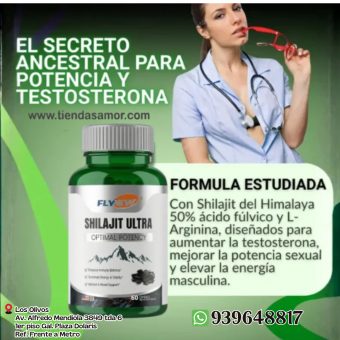 Shilajit Ultra Mayor Energia Enfoque Concentración X2