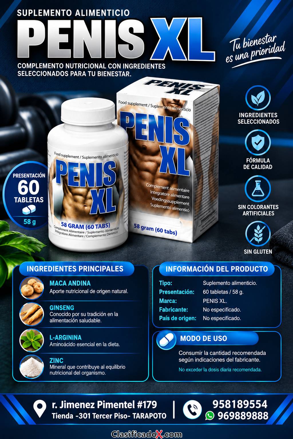 COMPLE MENTA TU SALUD Y ALIMENTA CION TODO EN TIENDAS ERO TICA SAN MARTIN