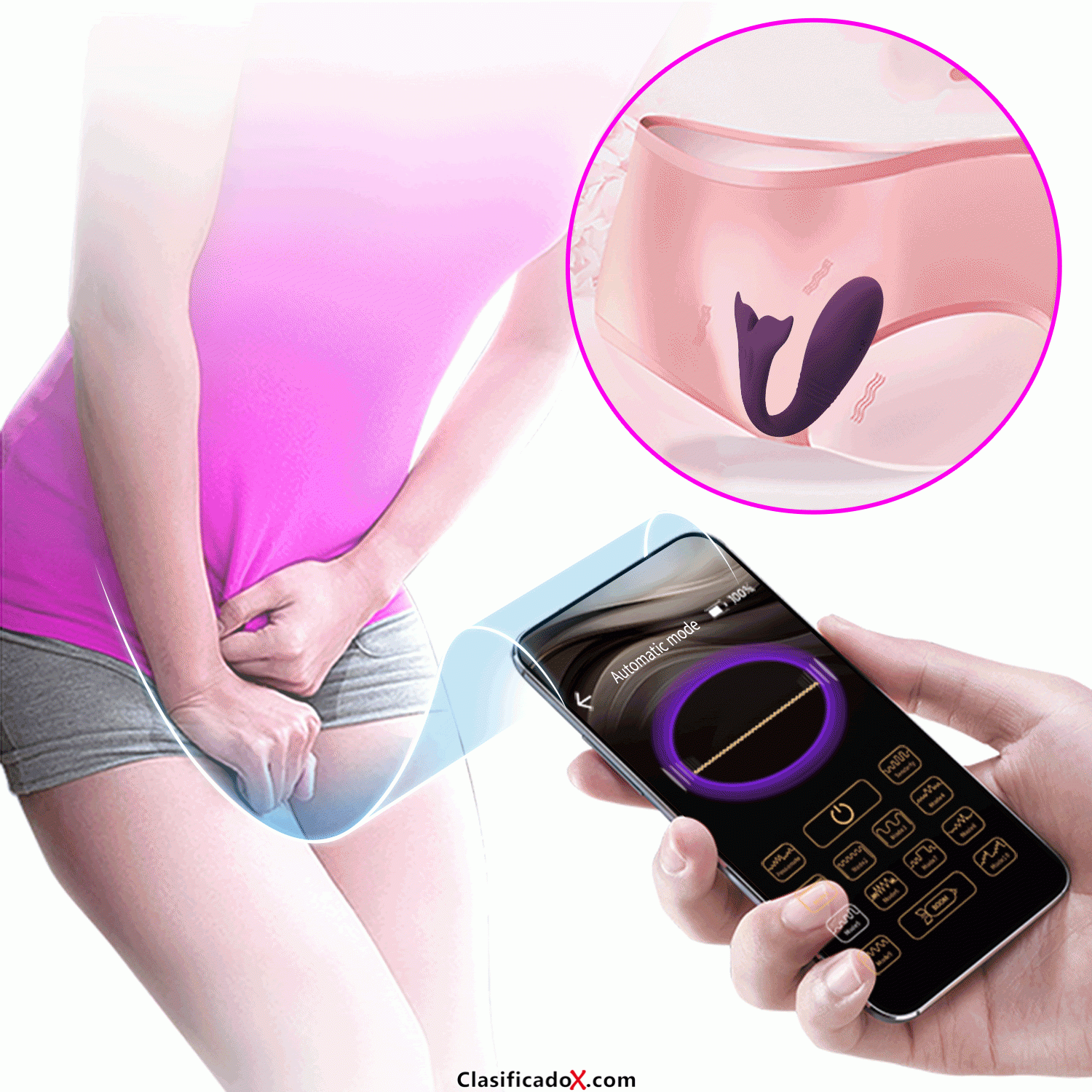 Vibrador modelo Bert 30 velocidades